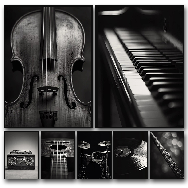 Picture Of Musical Instrument - Pósteres de fotografía de instrumentos musicales