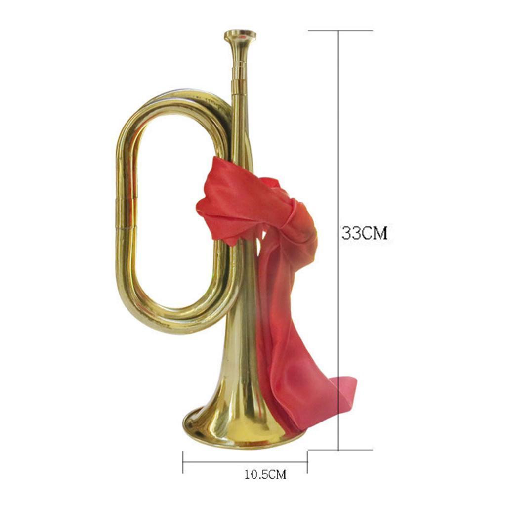 Musical Instrument Bugle - Corneta de Trompeta Estándar, Instrumento Musical