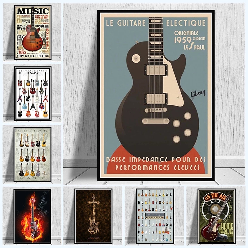Picture Of Musical Instrument - Colección de instrumentos de guitarra de