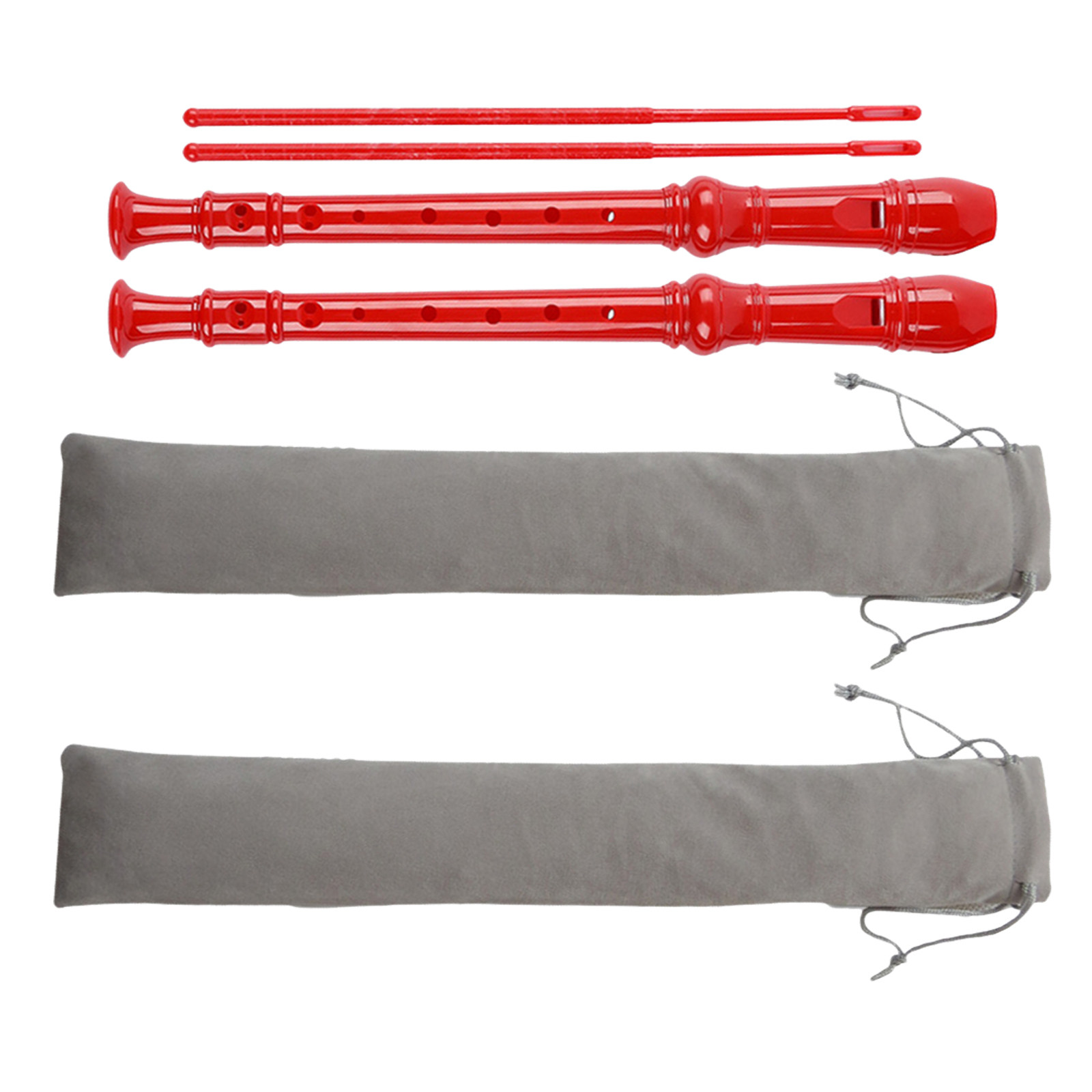 Soprano Recorder Plastic - 2 juegos de flautas de registro