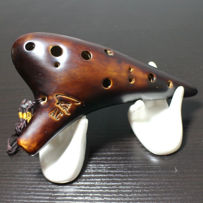 Musical Instrument Harmonium - Ocarina de 12 agujeros para niños,