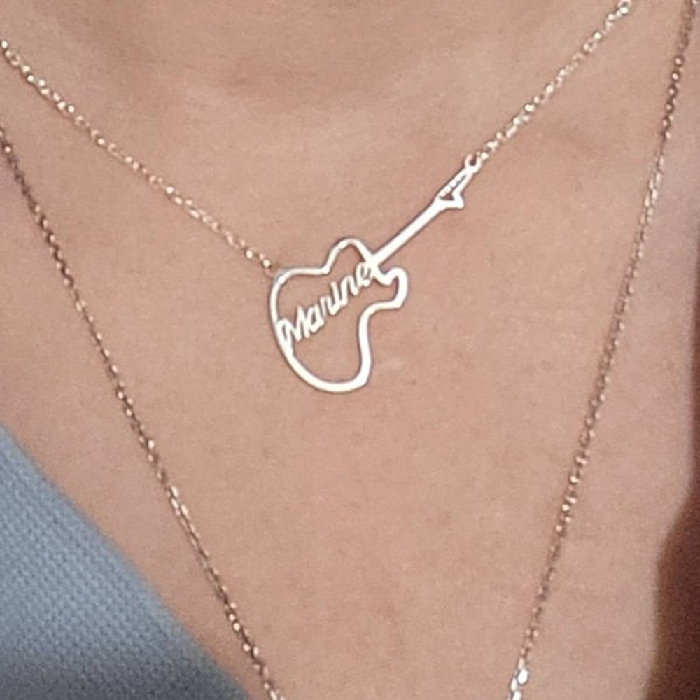 Collar personalizado con símbo - Musical Instrument And Names reseña y precio