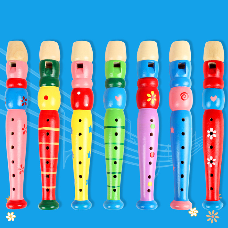Flauta de madera colorida para - Musical Instrument Harmonium reseña y precio