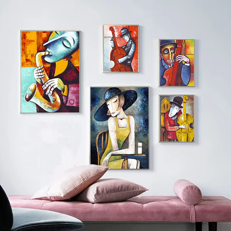 Póster de arte de Picasso, ret - Picture Of Musical Instrument reseña y precio