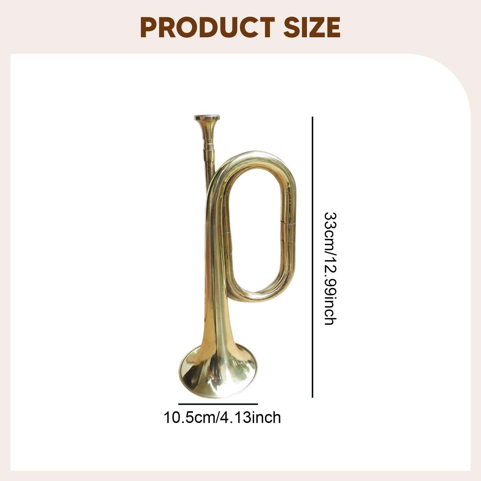 Corneta de Trompeta, Instrumen - Musical Instrument Bugle reseña y precio