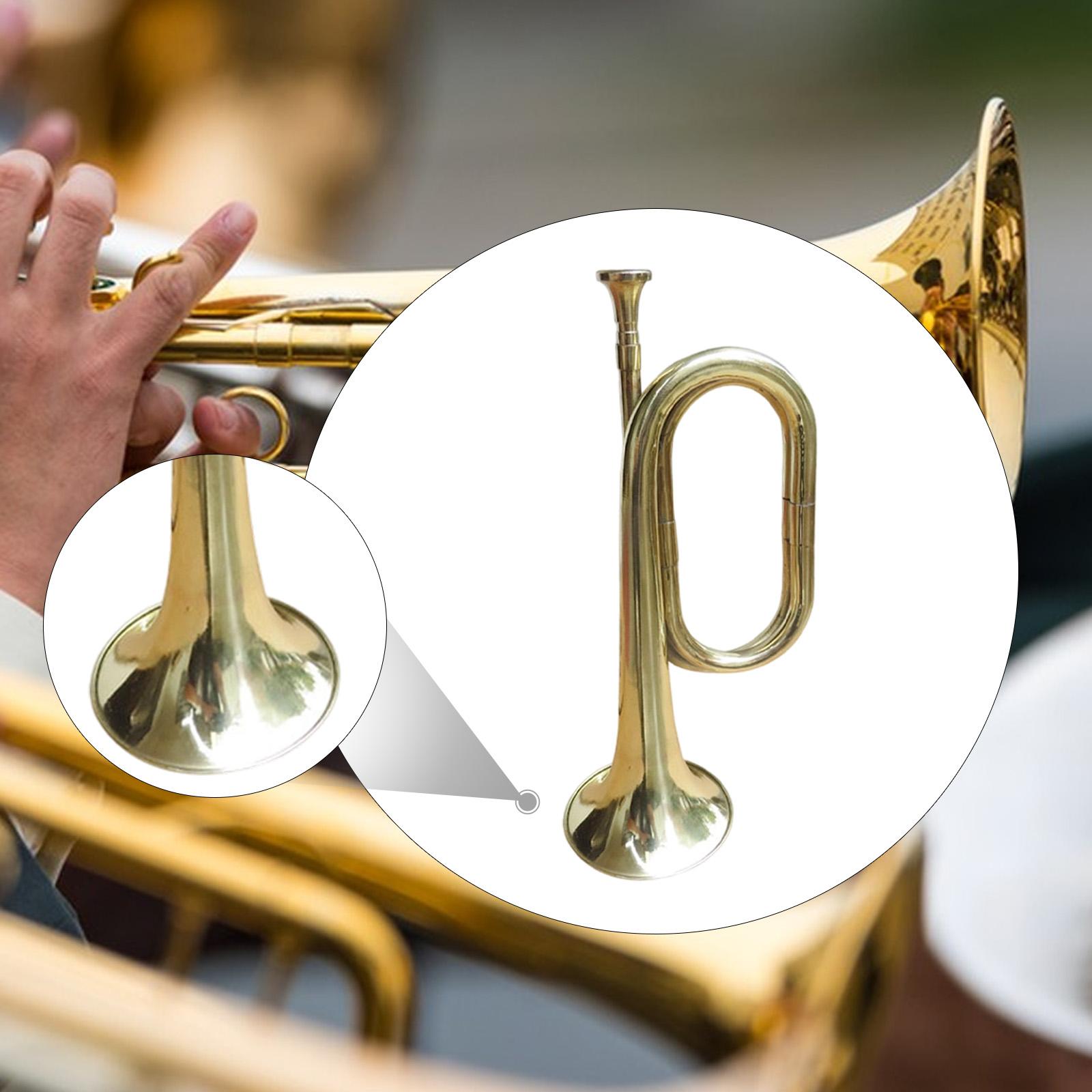 Corneta de Trompeta, Instrumen - Musical Instrument Bugle reseña y precio