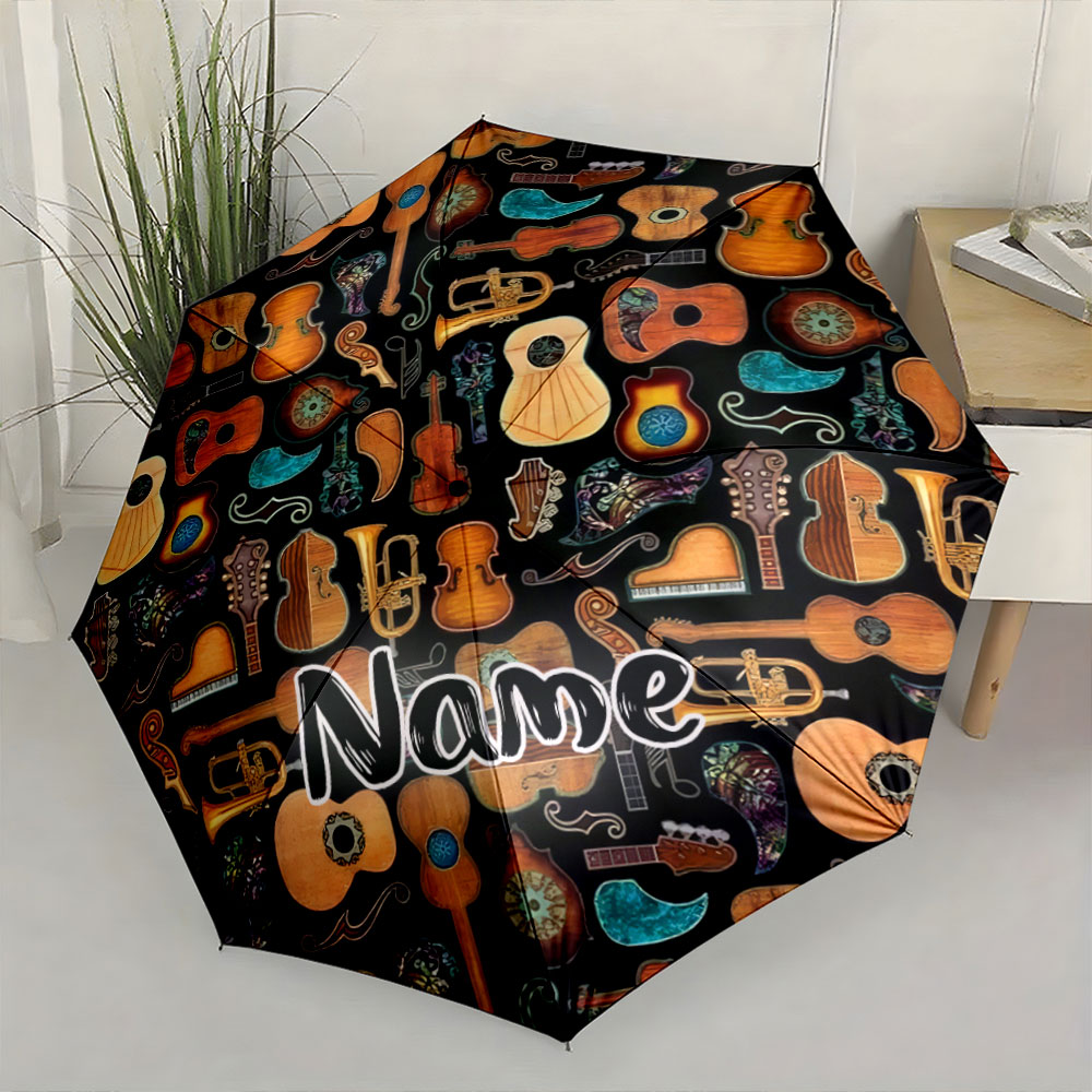 Paraguas con Nombre Personaliz - Musical Instrument And Names reseña y precio