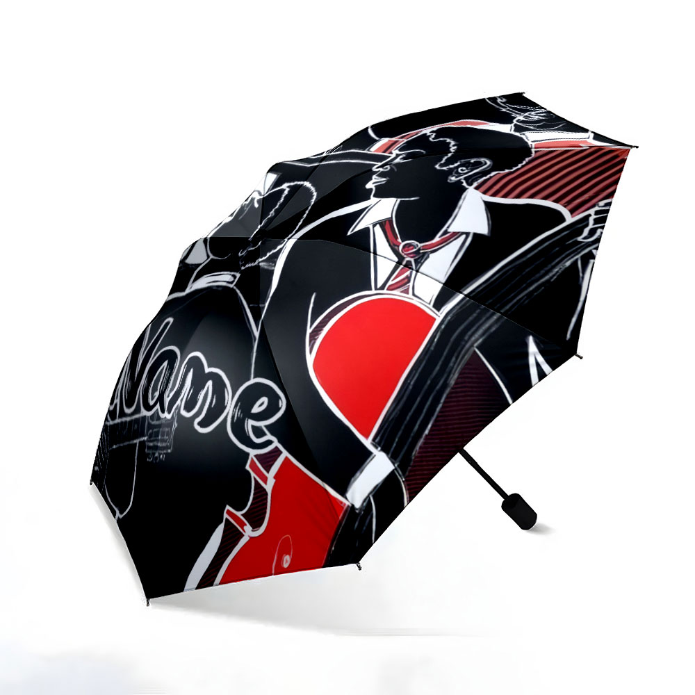 Paraguas personalizado con nom - Musical Instrument And Names reseña y precio