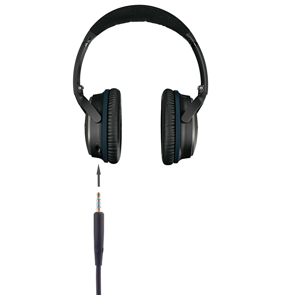 Cables de repuesto de 2,5mm a  - Bose Headphone Qc45 reseña y precio