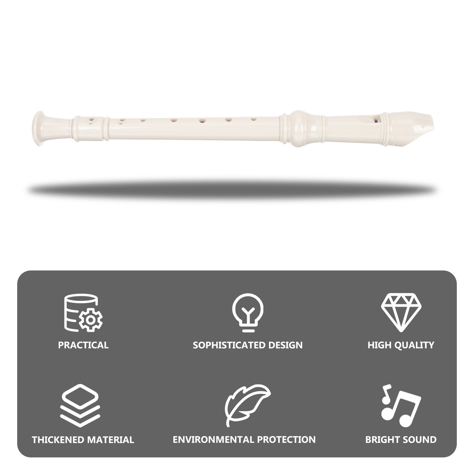 1 Juego de clarinetes soprano  - Soprano Recorder Plastic reseña y precio