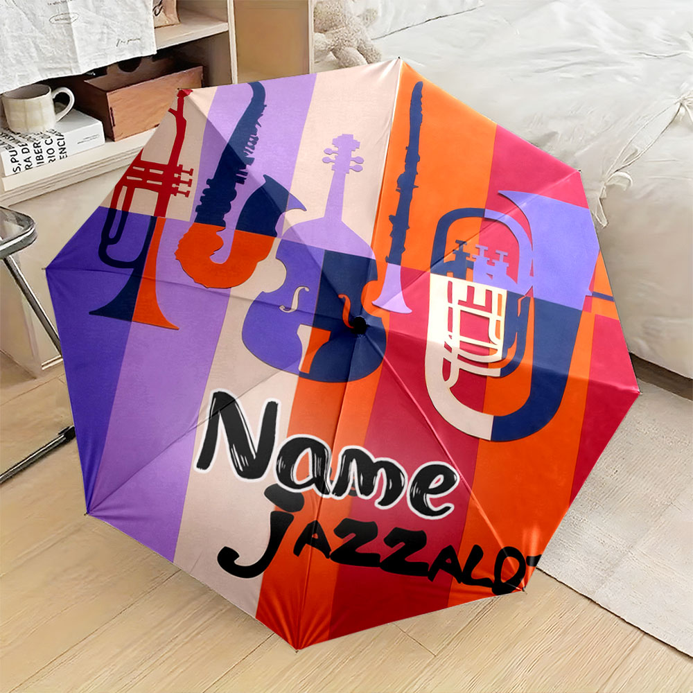 Paraguas con Nombre Personaliz - Musical Instrument And Names reseña y precio