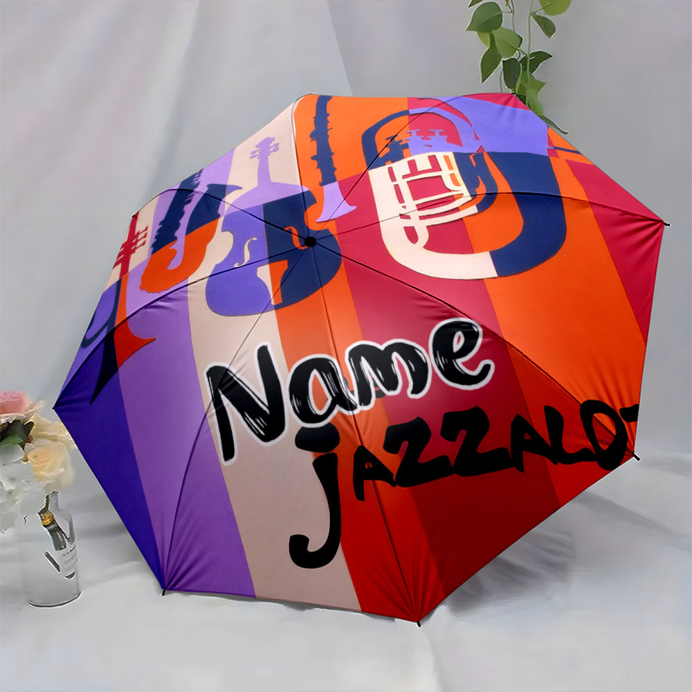 Paraguas con Nombre Personaliz - Musical Instrument And Names reseña y precio