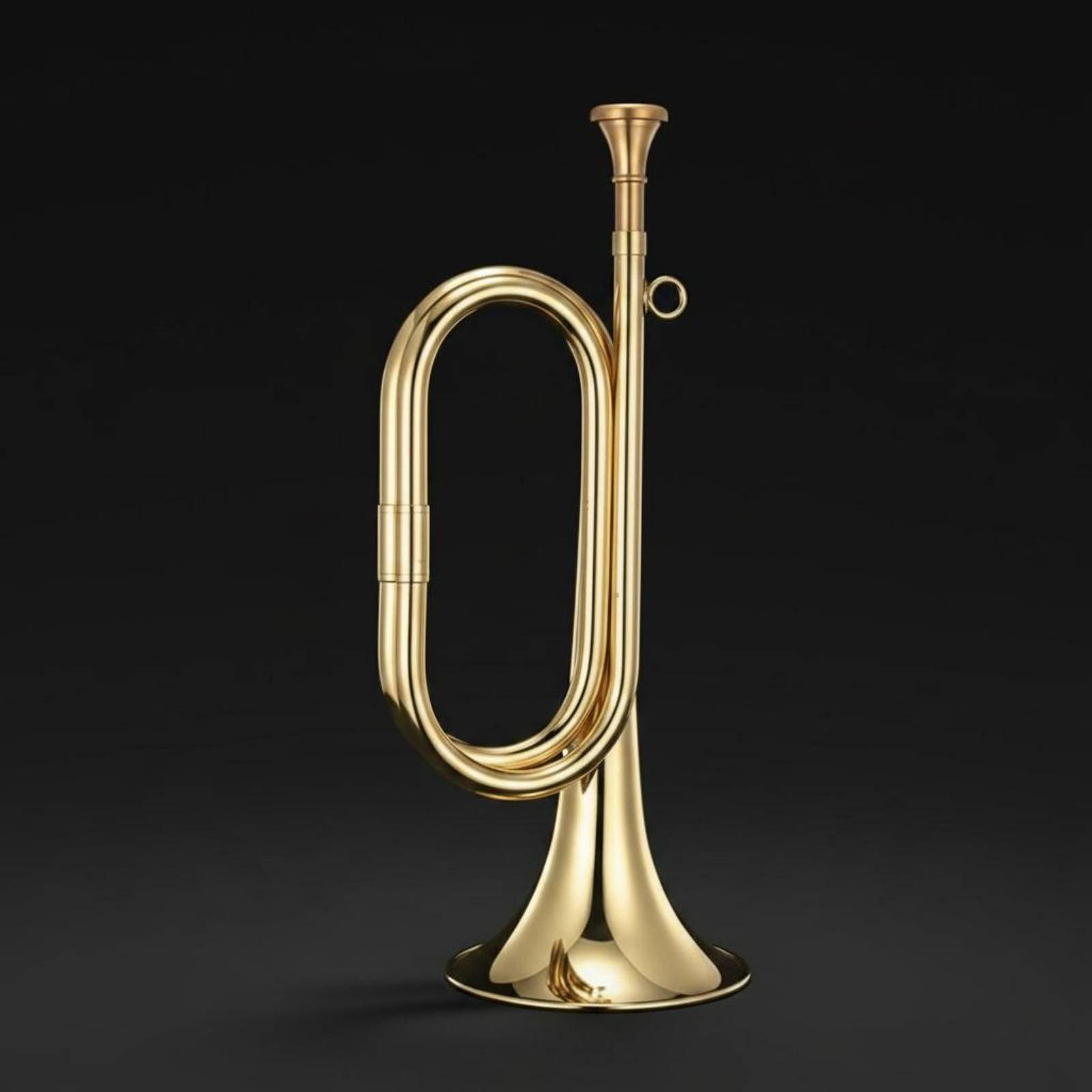 Corneta de Cuerpo de Latón, Tr - Musical Instrument Bugle reseña y precio
