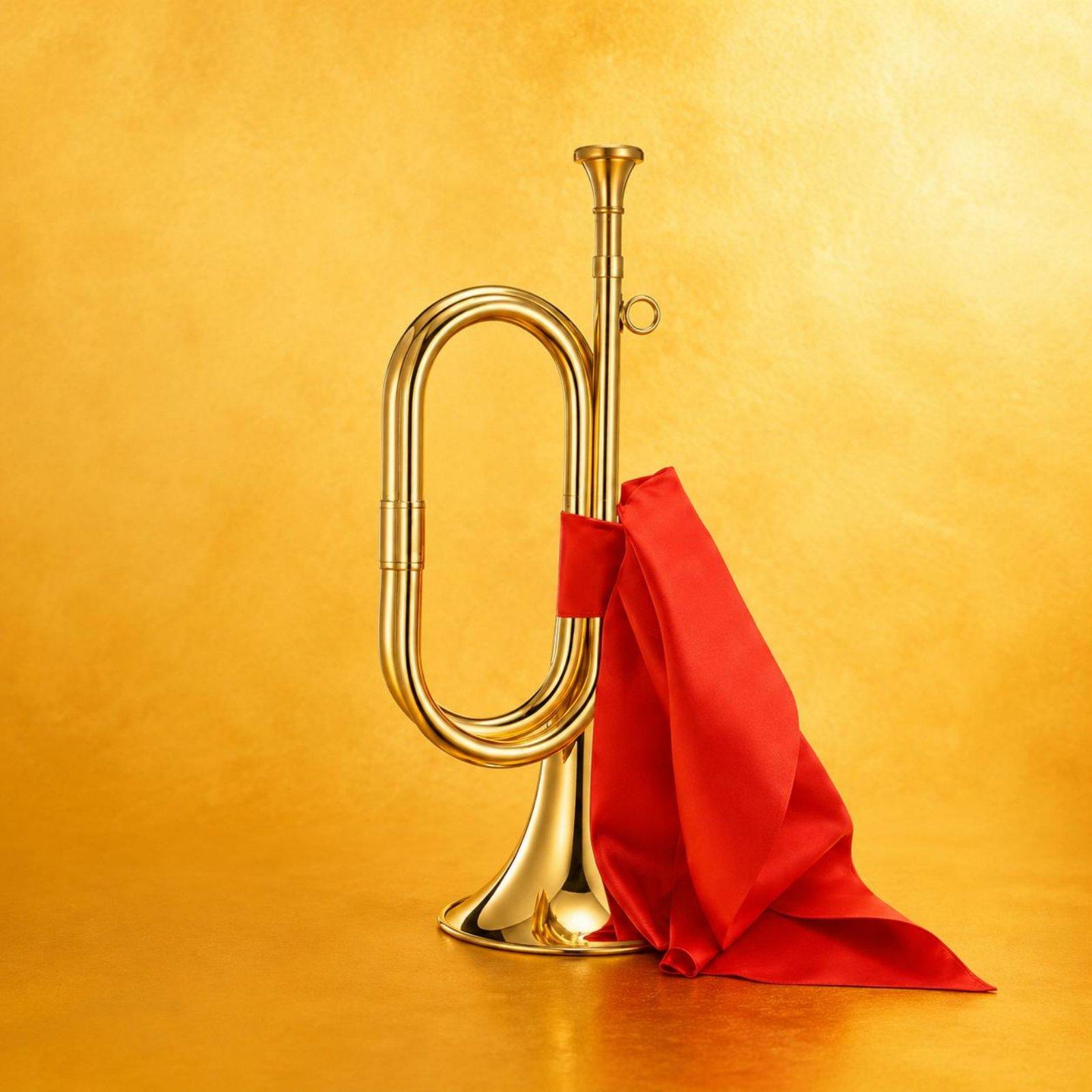 Corneta de Cuerpo de Latón, Tr - Musical Instrument Bugle reseña y precio