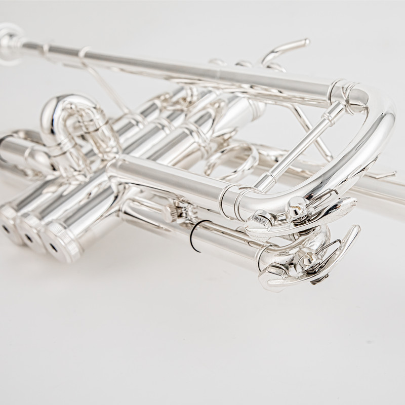 Trompeta profesional chapada e - Musical Instrument Bugle reseña y precio