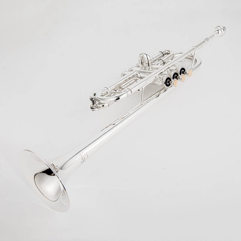 Trompeta profesional chapada e - Musical Instrument Bugle reseña y precio