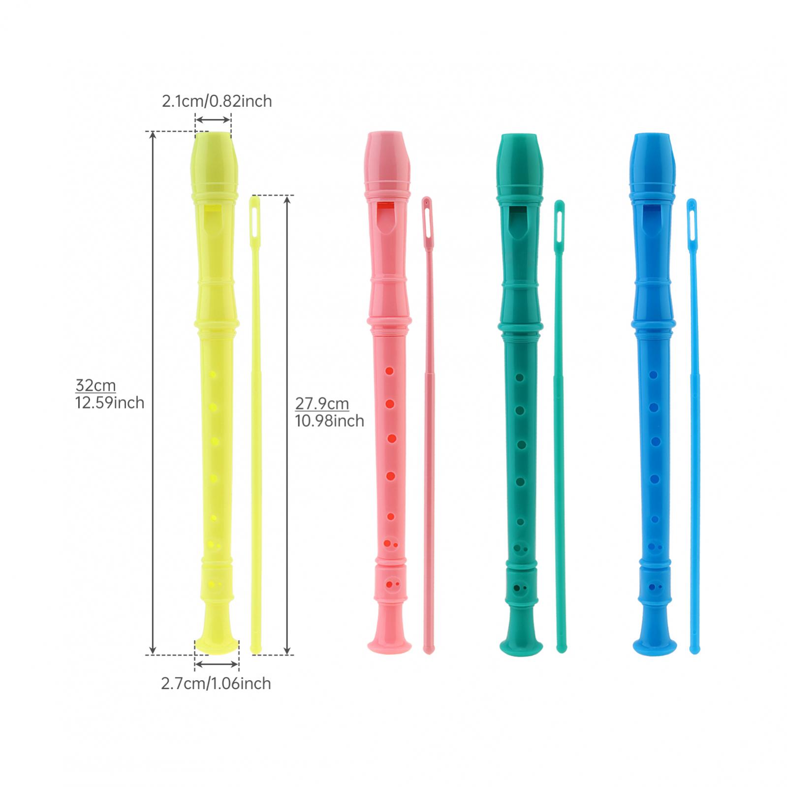 4 paquetes de grabador alemán  - Soprano Recorder Plastic reseña y precio