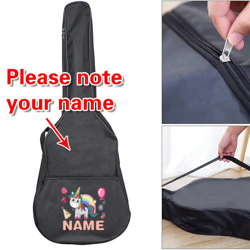 Bolsa de guitarra con nombre p - Musical Instrument And Names reseña y precio