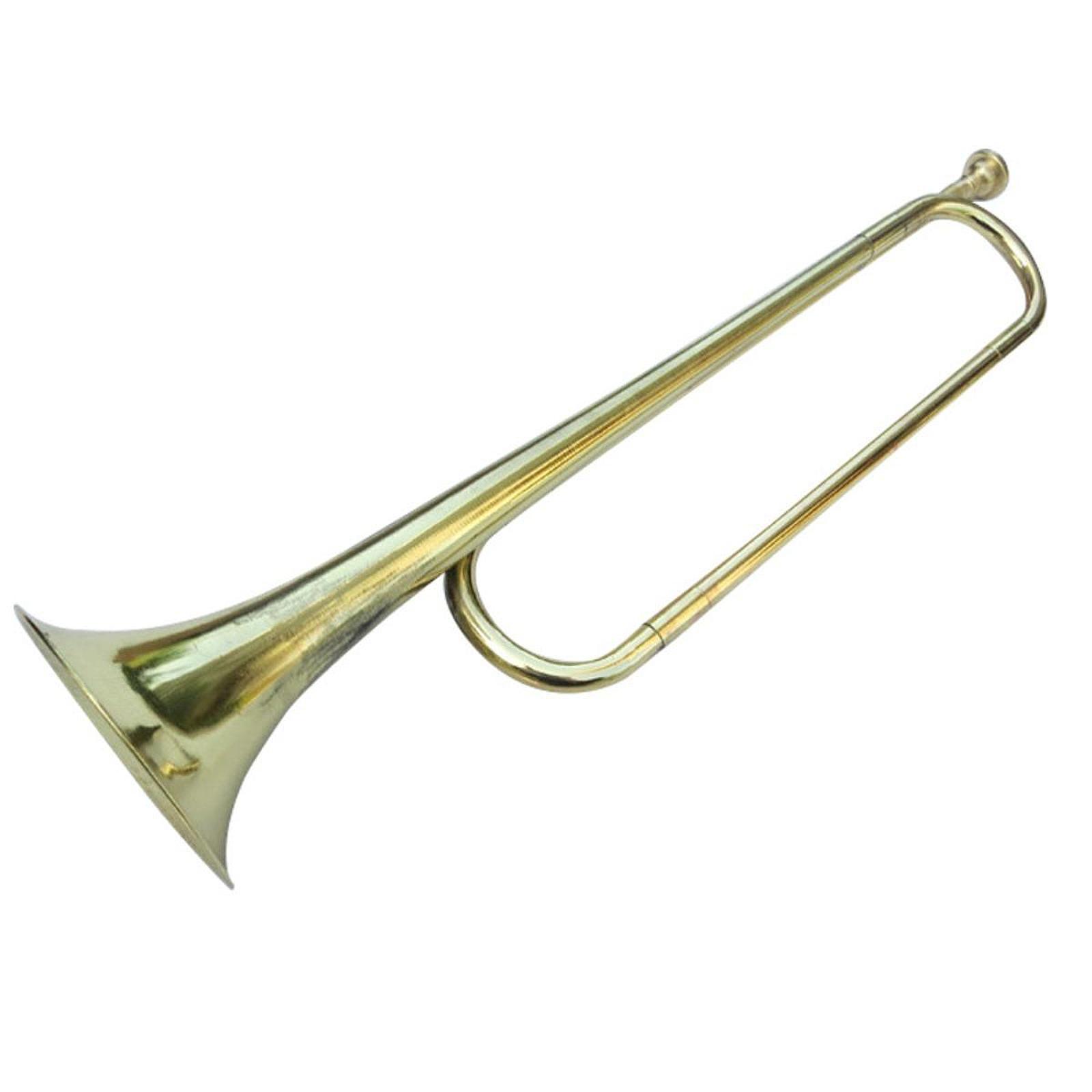 Elegante trompeta de latón pul - Musical Instrument Bugle reseña y precio