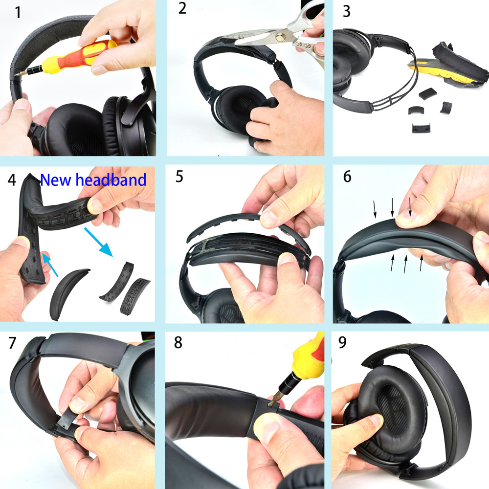 Diadema extraíble para Bose, d - Bose Headphone Qc45 reseña y precio