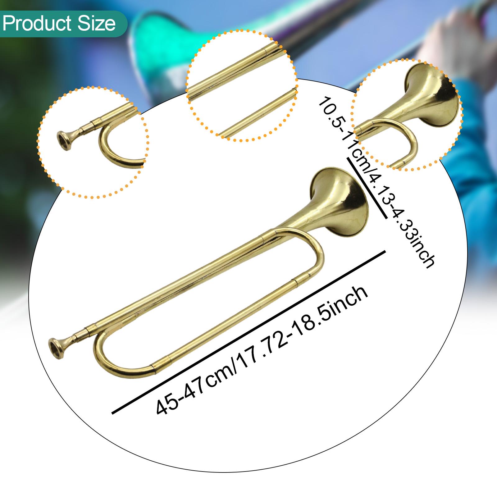 Trompeta BB con boquilla, inst - Musical Instrument Bugle reseña y precio