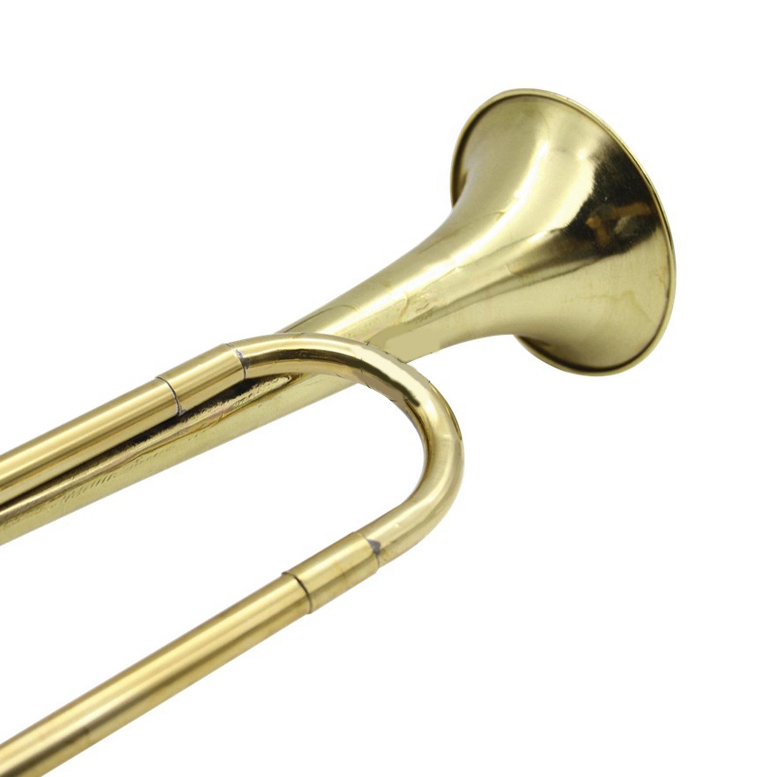 Trompeta BB con boquilla, inst - Musical Instrument Bugle reseña y precio