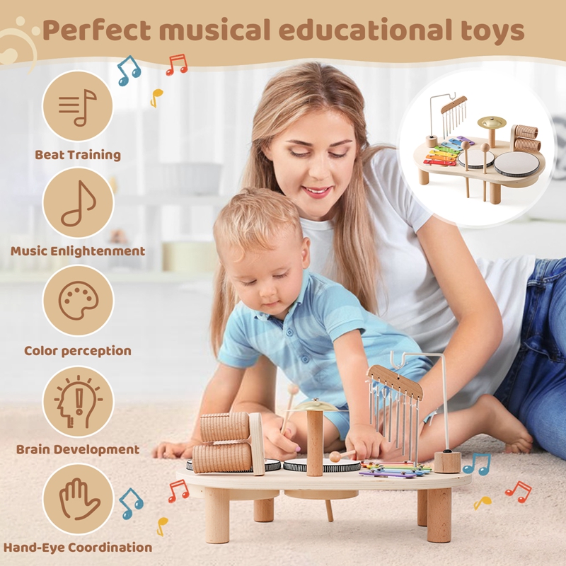 Juguetes educativos para bebés - Musical Instrument Harmonium reseña y precio