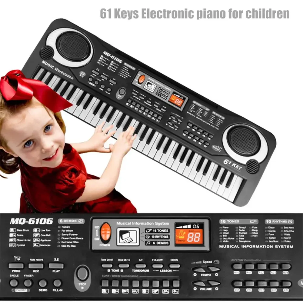 Teclado de Piano Electrónico p - Musical Instrument Harmonium reseña y precio